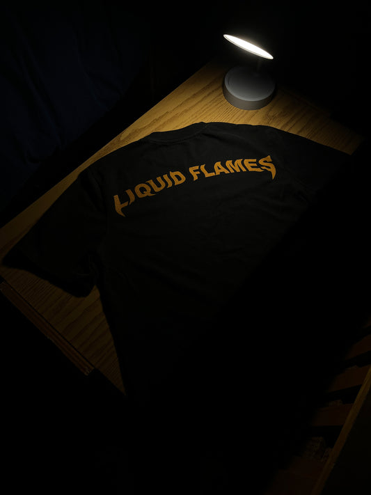 Liquid Flames Graphic Tee